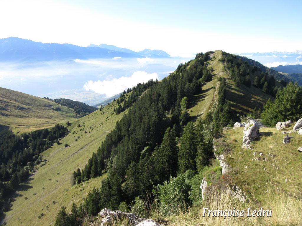 Grand soleil en montagne